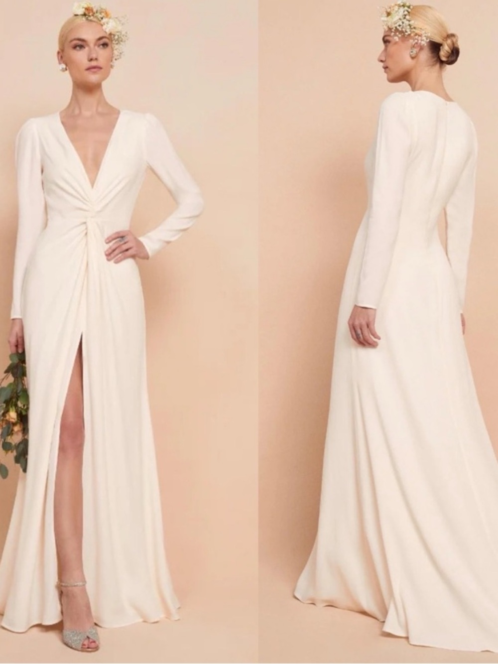 Reformation “Gatsby” Ivory Maxi Dress!